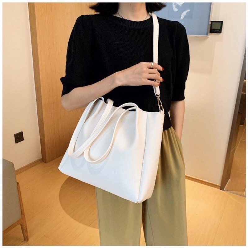Túi xách nữ công sở đeo chéo kẹp nách đeo vai tote da thời trang cao cấp giá rẻ DOLLA STORE CS001