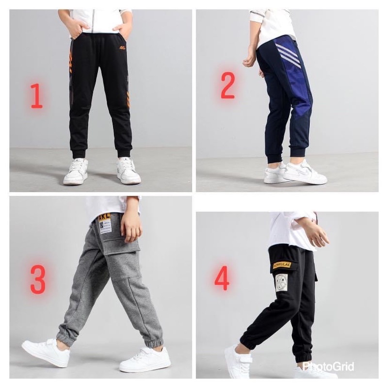 SIZE ĐẠI Quần nỉ da cá bé trai AKL