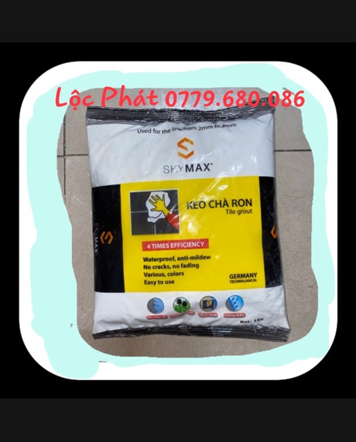 Keo chà ron SKYMAX/Việt Mỹ loại tốt - Sản xuất theo công nghệ ĐỨC - sẵn có, chính hãng