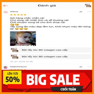 Combo bột tẩy tóc + oxy - Minbi Shop