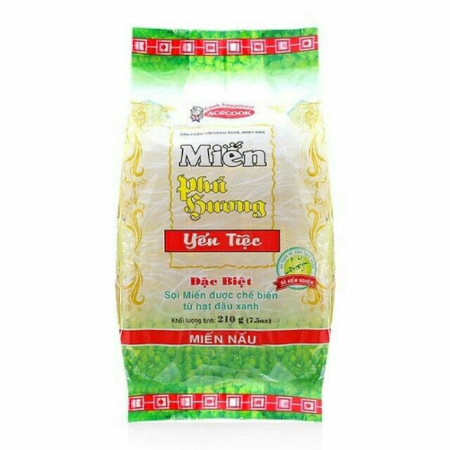 Miến Yến Tiệc Phú Hương ( thùng 10 gói × 210g)