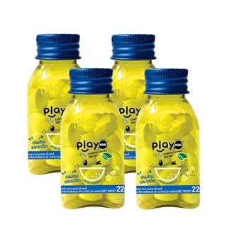 Kẹo play more dạng hủ lẻ 22gram vị chanh muối