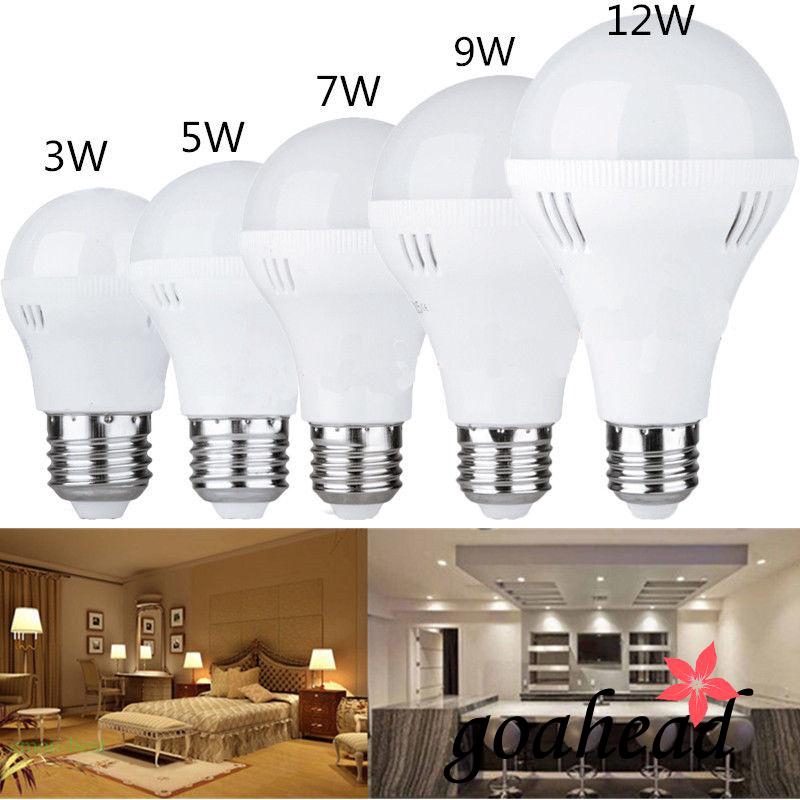 Đèn sử dụng điện sạc thông minh h1-e27 3-12W LED AC 220V