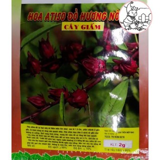 Hạt cây giấm, hoa atiso đỏ - gói 2 gram
