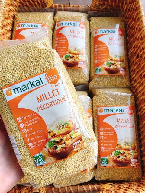 [MARKAL] HẠT KÊ HỮU CƠ MARKAL 500gr