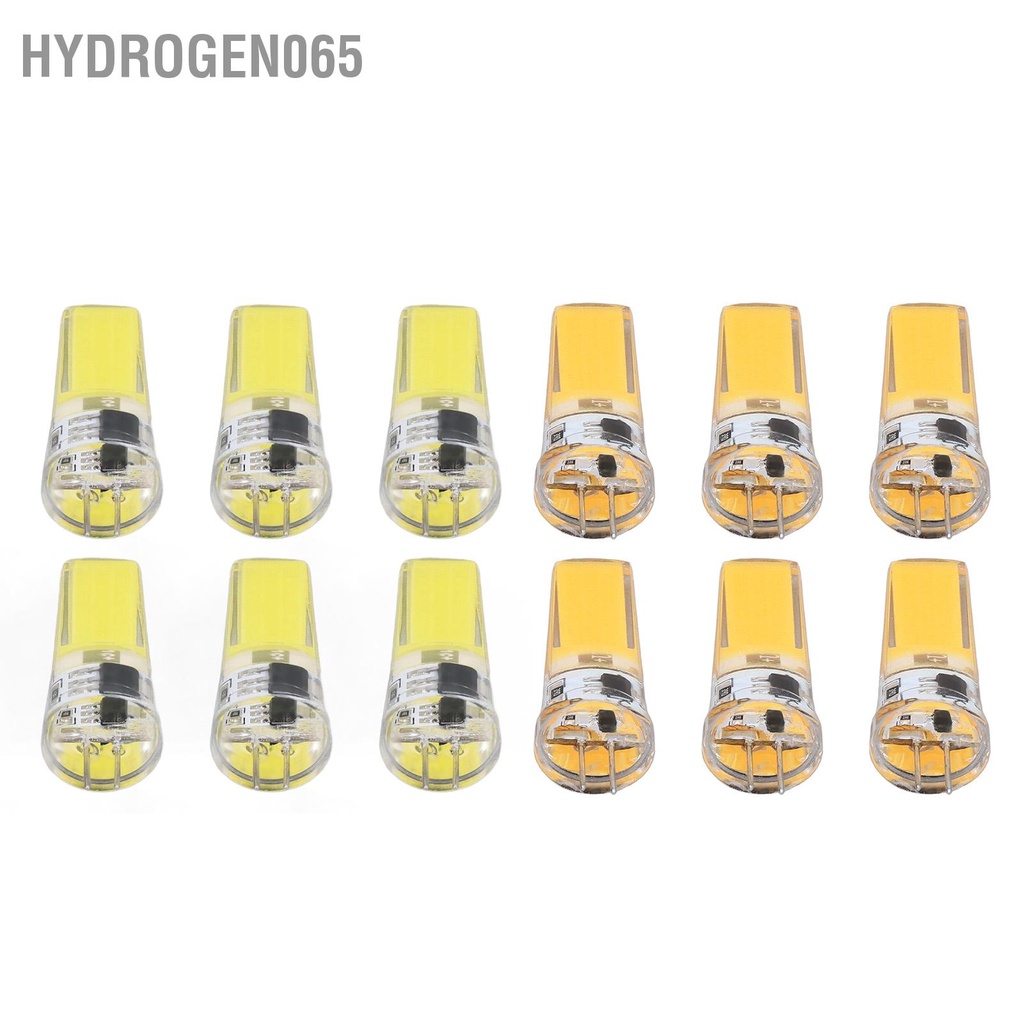 Hydrogen065 Bóng đèn LED 6 miếng G4 Đèn COB có thể điều chỉnh độ sáng 9W 500LM cho chùm treo trần phong cảnh gia đình
