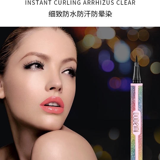 Bút Kẻ Mắt Dạng Lỏng Màu Sắc Bầu Trời Sao Siêu Mịn Chống Nước Chống Mồ Hôi Mau Khô Không Choáng Lâu Trôi Cho Người Mới Bắt Đầu