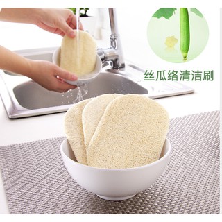 Đồ rửa chén bằng xơ mướp