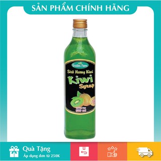 [HÀNG CHÍNH HÃNG] Siro Kiwi Golden Farm 520ml