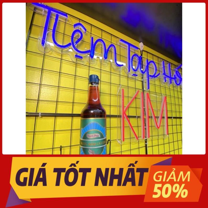 Nước mắm cá cơm Hạnh Phúc 60 độ đạm chai 500ml