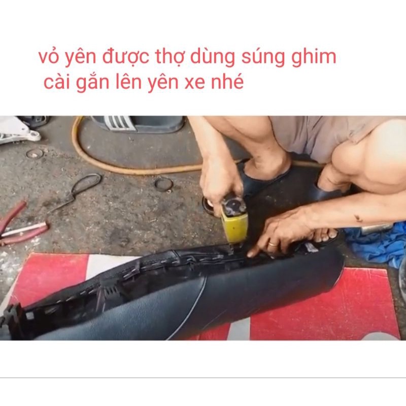 Vỏ yên King Drag - Bọc yên xe số Wave, Sirius, Future, Jupiter, Exciter, Winner... (giá 1 cái)