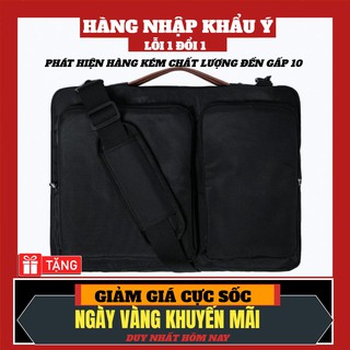 [ HÀNG CAO CẤP ] Túi chống sốc Laptop/ Macbook Canvas chính hãng Rainbow cao cấp từ 14inch - 15.6inch RBUCBG 001