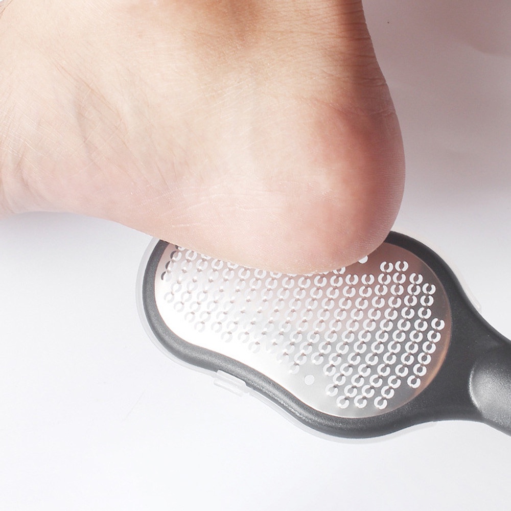 Dụng Cụ Chà Gót Chân Tẩy Tế Bào Chết Bằng Thép Không Gỉ