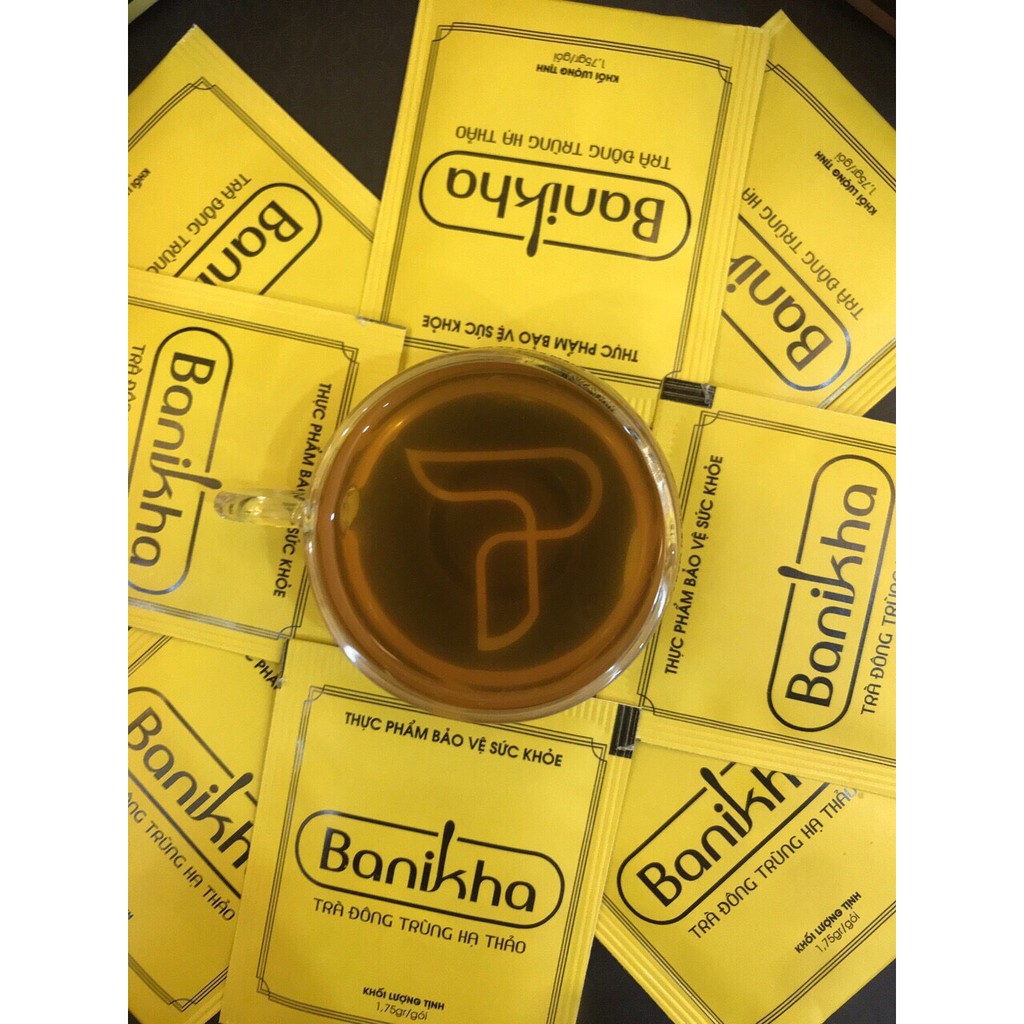Trà Đông Trùng Hạ Thảo Banikha Thiên Phúc Hộp 20 Gói