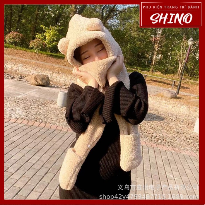 Mũ Tai Thỏ Giật/Bóp Dễ Thương Phát Sáng