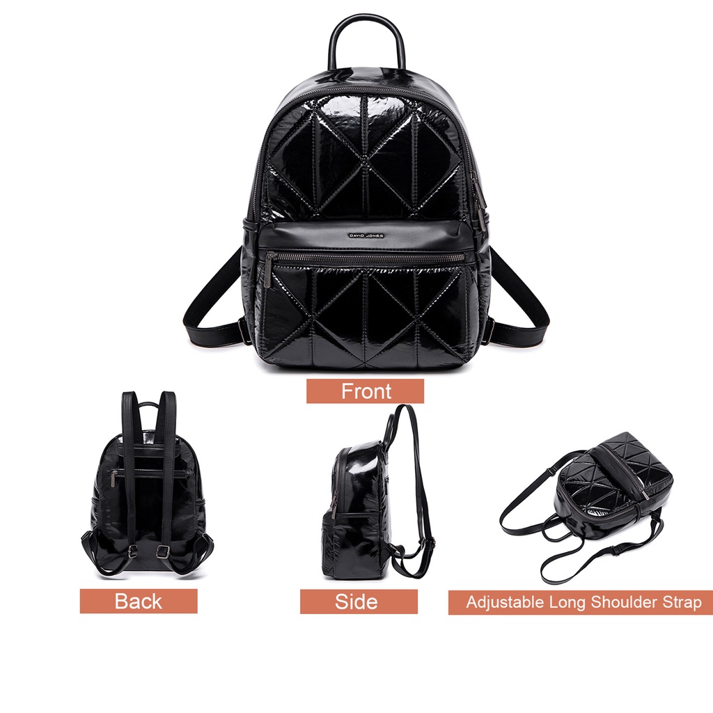 Balo Da Pu In Hình David Jones Paris Thời Trang Cho Nữ