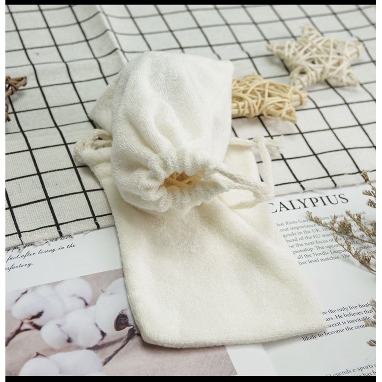 Túi Lưới Tạo Bọt Sợi Tẩy Da Chết Lanh Thiên Nhiên | BigBuy360 - bigbuy360.vn