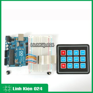 Module bàn phím ma trận 3x4 loại phím mềm keypad