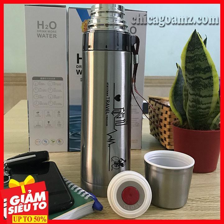 Bình giữ nhiệt  800ml loại to Hàng Cao Cấp Đựng nước Nóng Và Lạnh
