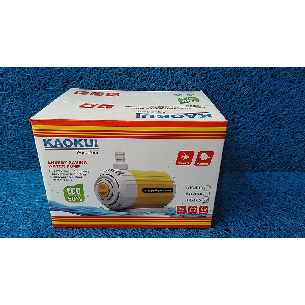 Máy bơm tiết kiệm điện, siêu êm Kaokui, 2000-4000L/hr dùng cho hồ cá.