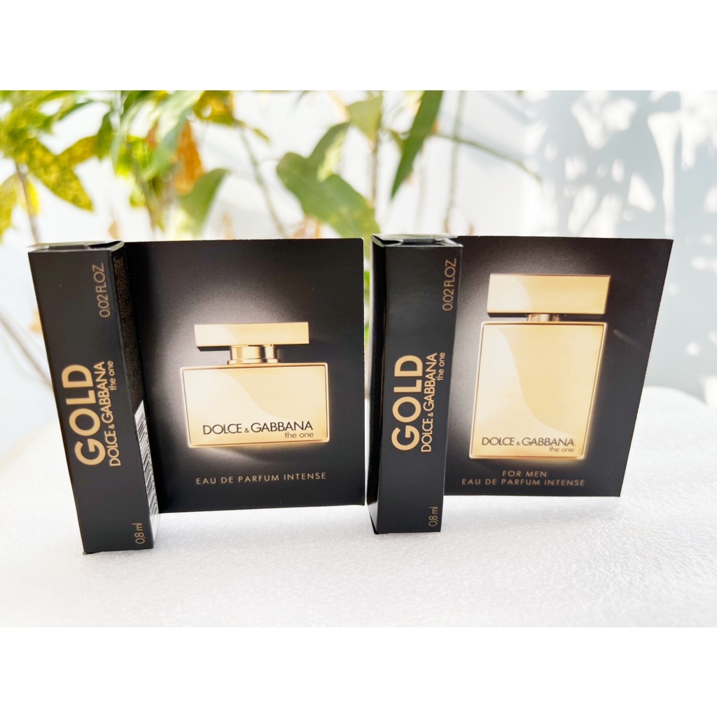 Nước hoa Vial D&G Dolce & Gabbana The One Gold Intense