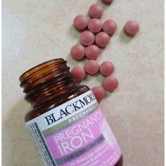 Sắt bầu Blackmores Iron for woman - lọ 30 viên
