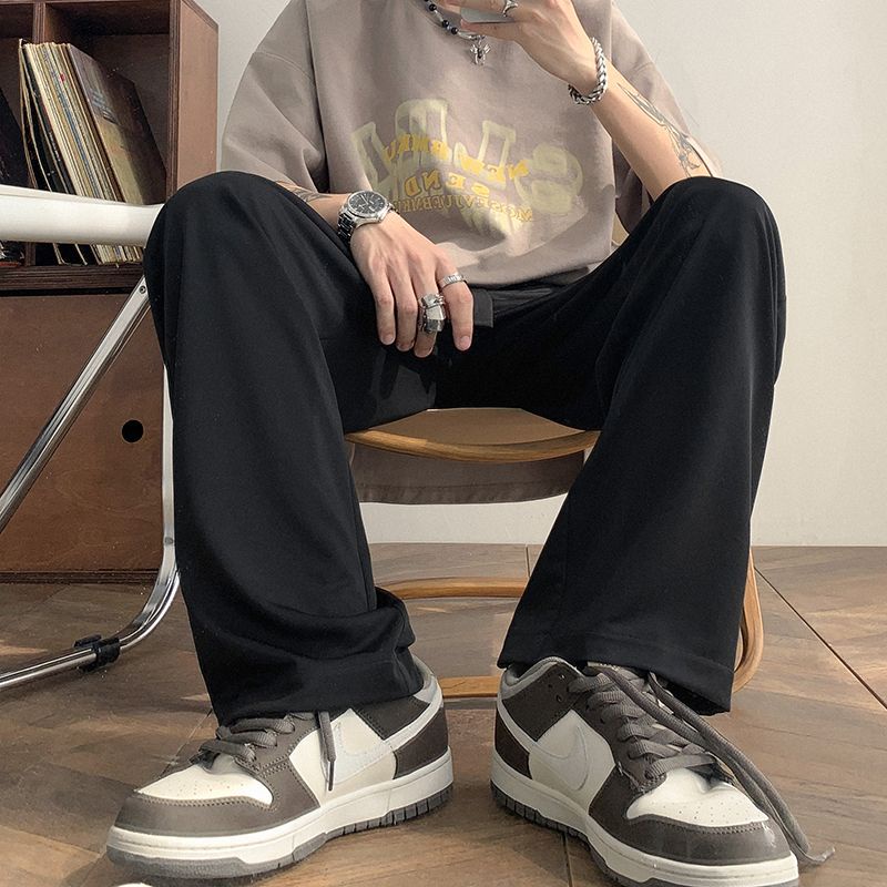 Quần Baggy Ống Rộng Thời Trang Hong Kong Cho Nam