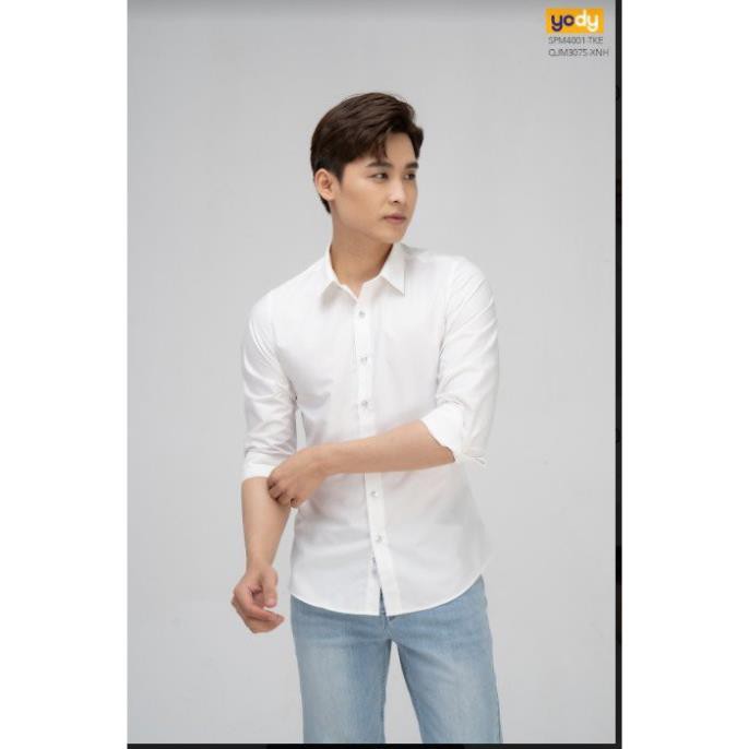 Áo Sơmi Nam Dài Tay Slim YODY Kháng Khuẩn Khử Mùi Tốt, Không Nhăn Tự Nhiên - SPM4001