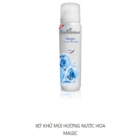 Xịt khử mùi hương nước hoa Charming l Magic l Romantic l Sensation l Delightful 150ml