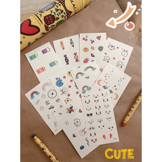 [TATOO MINI] (^-^) Hình xăm Hàn Quốc nhỏ nhỏ cá tính