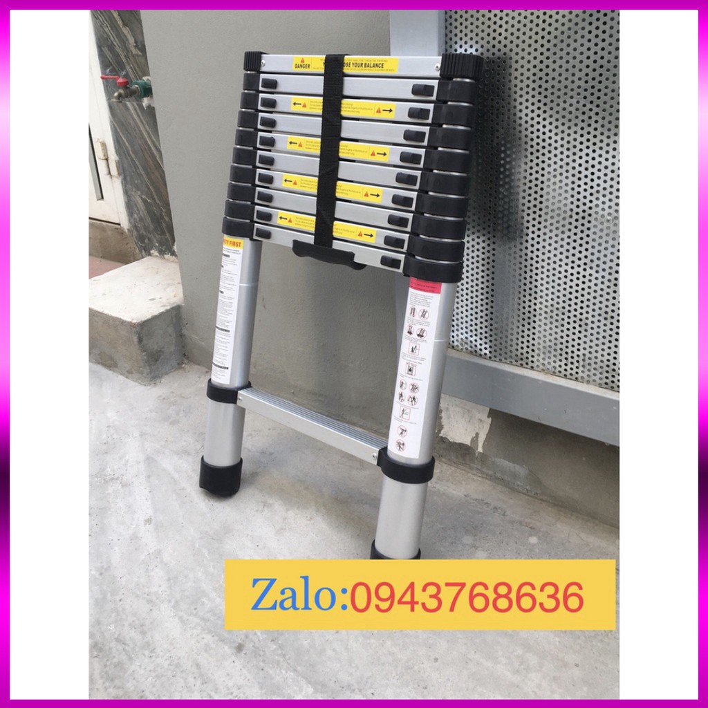 Thang Nhôm Rút Đơn 3.8M