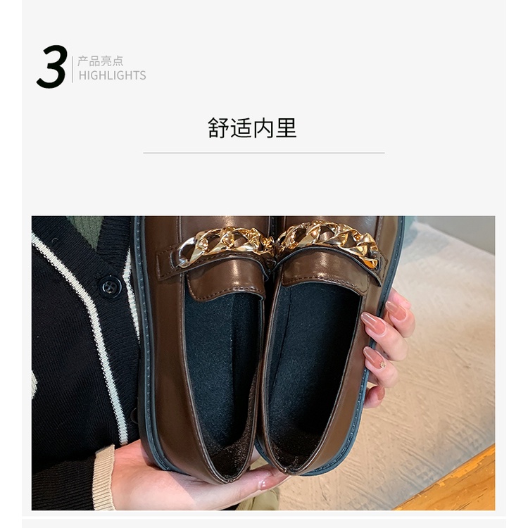 Small Leather Shoes Female 2021 Spring And Autumn New British College