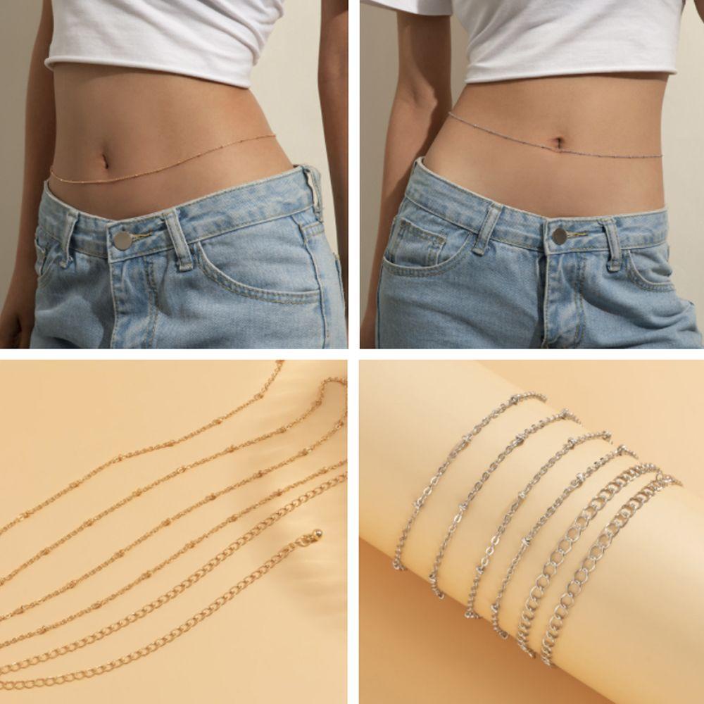 Thắt Lưng Dây Xích Rỗng Gợi Cảm Trang Trí Đầm Bikini Đi Tiệc