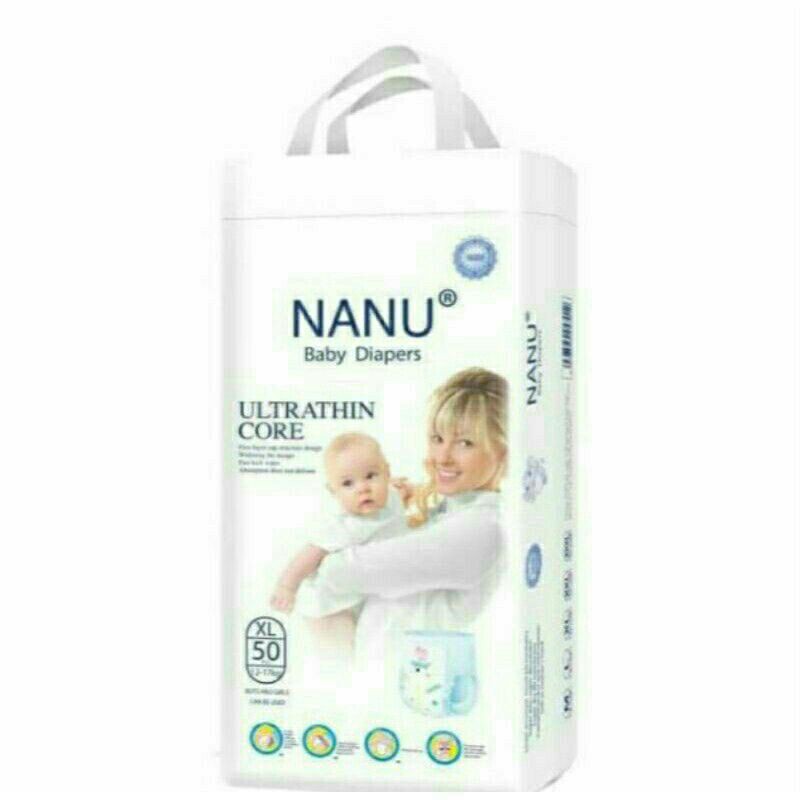 Bỉm/Tã quần Nanu baby cho bé siêu mỏng siêu thấm M20. L20 xl20 .xxl20 KIDAMO