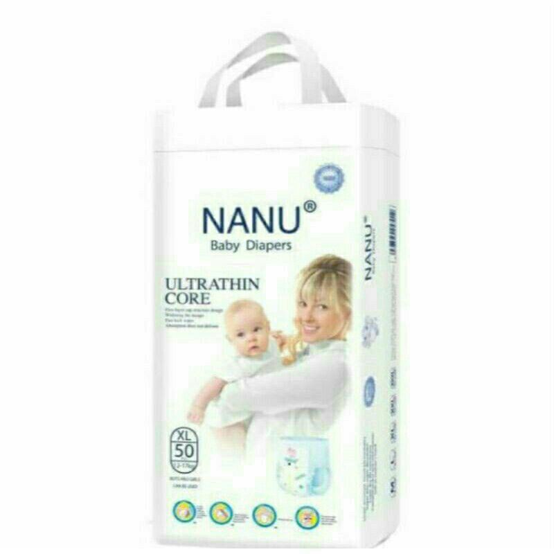 [20m Dùng Thử]Bỉm/Tã quần Nanu baby cho bé siêu mỏng siêu thấm M20. L20 xl20 .xxl20