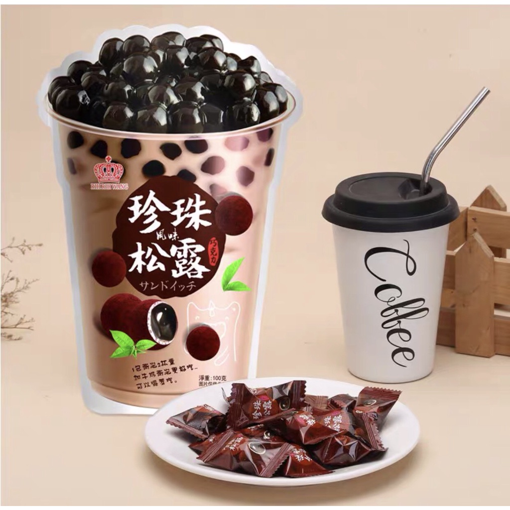 Kẹo trà sữa trân châu 120g