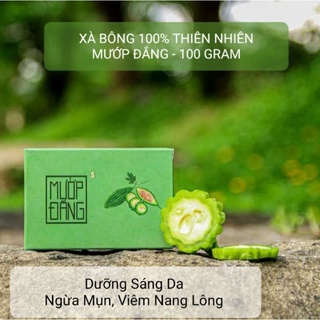 Xà Bông Sinh Dược Mướp Đắng Ngừa Mụn Lưng, Mát Da
