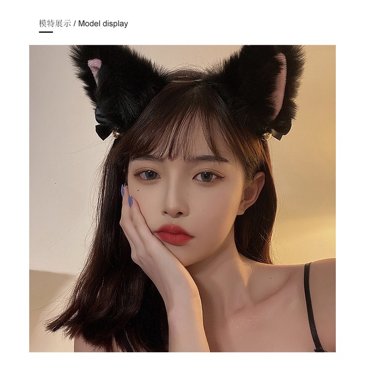 Băng đô hình tai mèo/ tai cáo dễ thương
