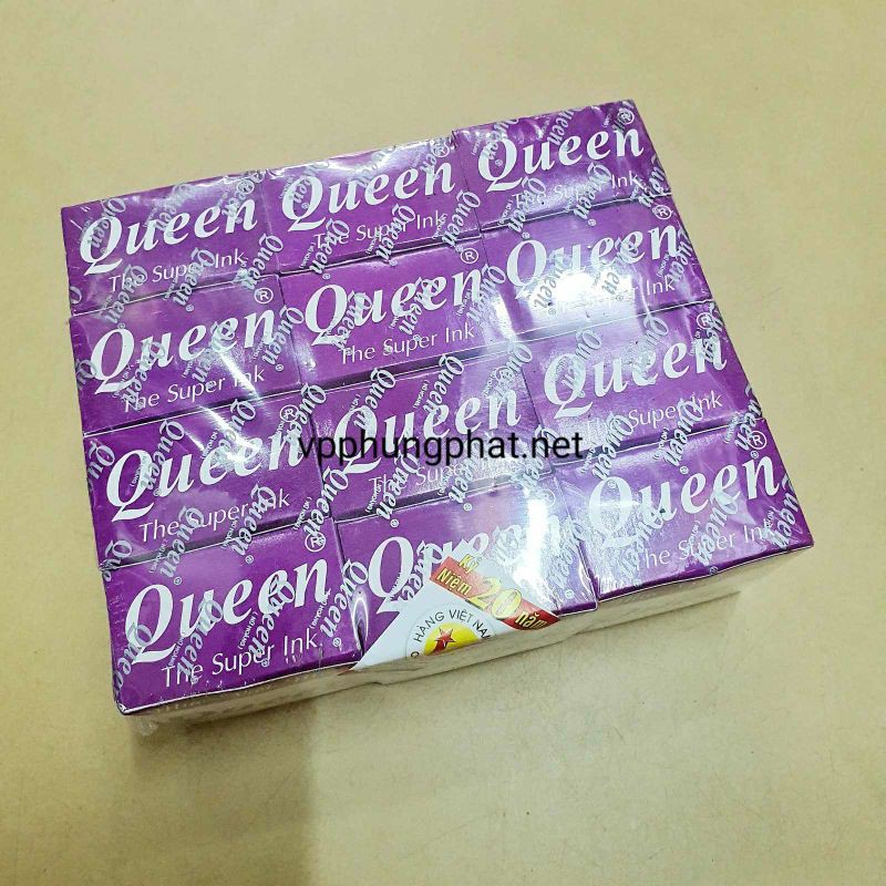 Lốc 12 Lọ Mực Bút Máy Queen