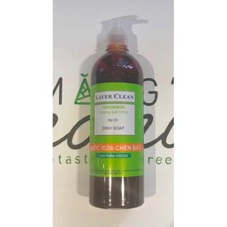 Nước rửa bát hữu cơ Layer Clean 800ml