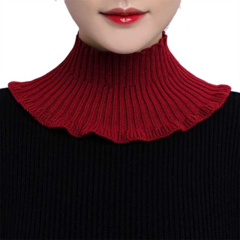 Cổ Áo Sweater Giả Có Thể Tháo Rời Thời Trang Cho Nữ