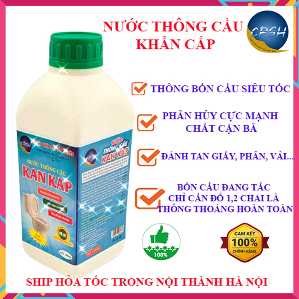 Nước thông bồn cầu cực mạnh hết tắc nghẽn sau 5 phút, thông tắc bồn cầu hiệu quả đạt 100% hài lòng, thông bồn cầu 1500g