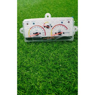 Đồng Hồ 3 kim trắng cho xe Xipo - Yaz Malaisia hàng chính hãng
