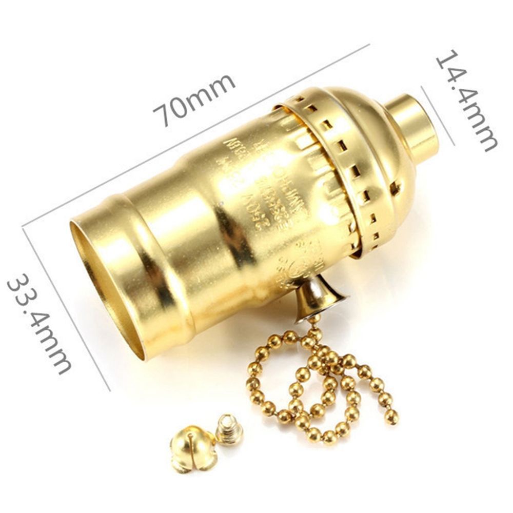 Đuôi đèn Edison E26/ E27 thiết kế cổ điển chất lượng cao