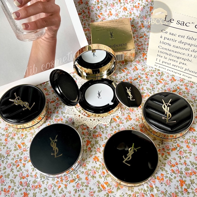 YSL Le Cushion Encre De Peau Luminous Matte Cushion Foundation