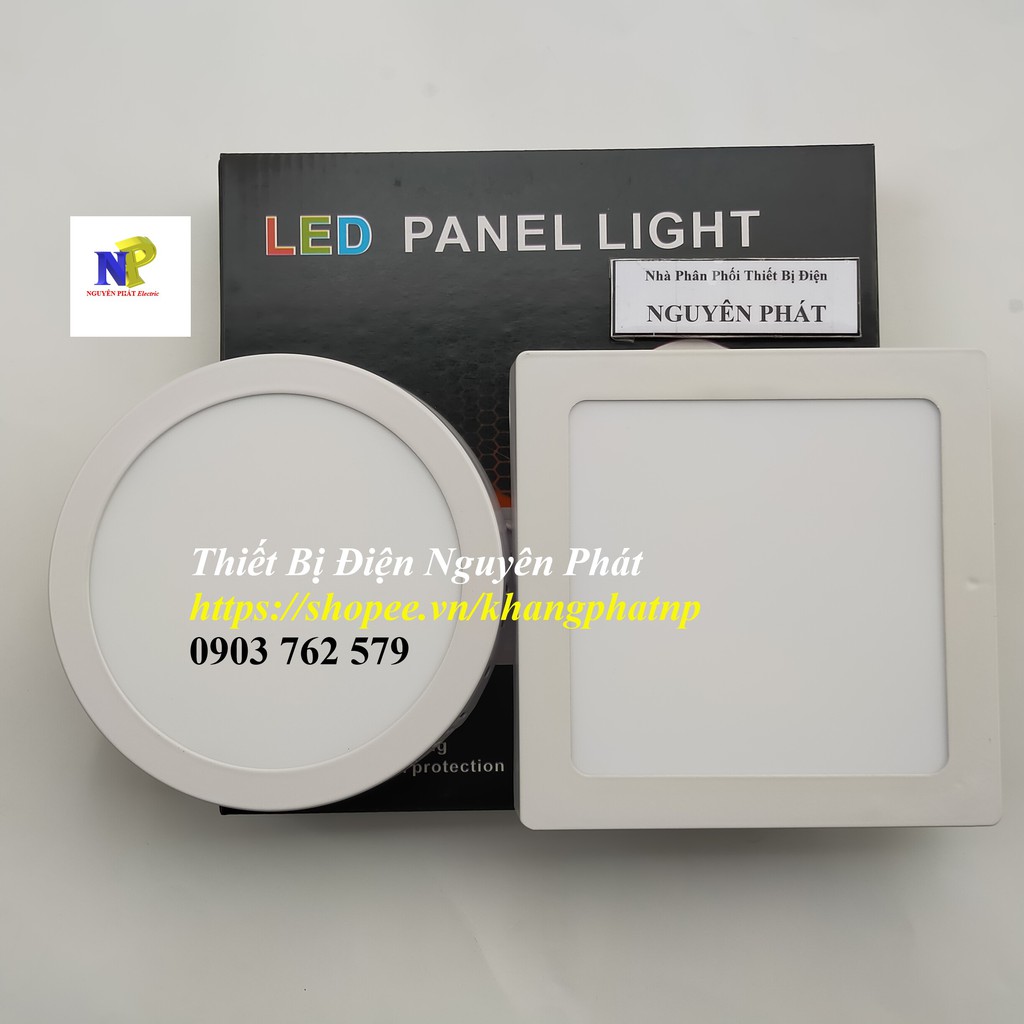 Đèn LED Ốp Trần 24w Tròn/Vuông Siêu Sáng - Tiết Kiệm Điện Năng [ Đèn LED Ốp Nổi ]