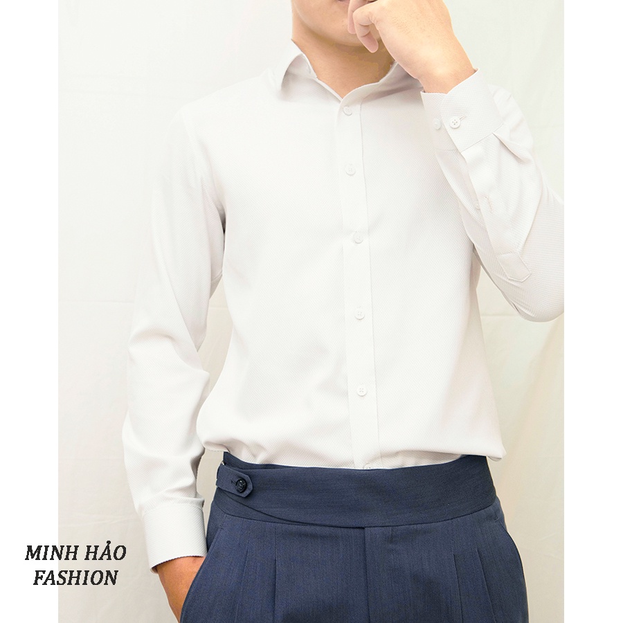 Áo Sơ Mi Nam Minh Hảo Fashion, Hàng Thiết Kế Phong Cách Sang Trọng
