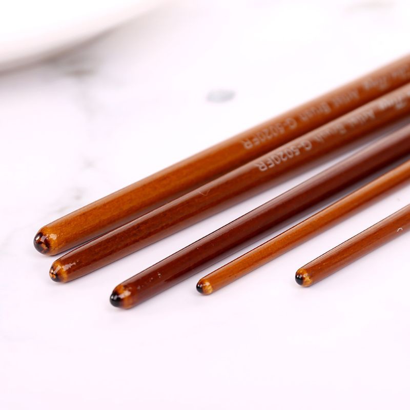Set 5 Cọ Vẽ Màu Nước Chuyên Dụng Chất Lượng Cao