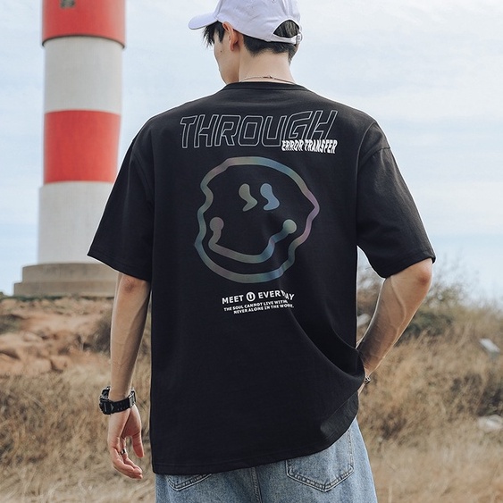 Áo thun Nam Nữ Unisex Form rộng tay lỡ street wear Basic thoáng mát chất cotton 100% - phông siêu mát TN148