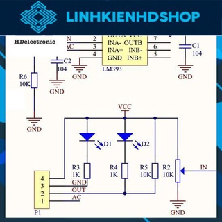 Cảm Biến Độ Ẩm HR202 zin
